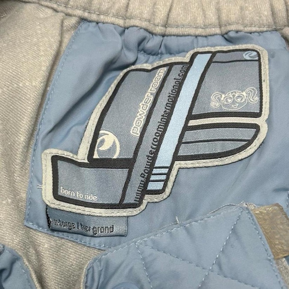 Powder Room Light Blue Women’s Ski Pants | Winter Snow Gear - Picture 3 of 5